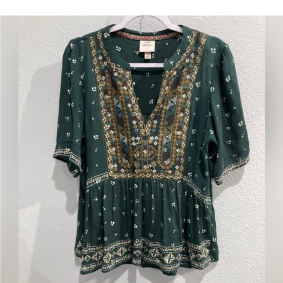 Knox Rose Tops - COPY - Knox rose bohemian top